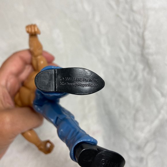 Jakks Classic Series Limited Edition WWE Superstar Billy GRAHAM 7" Blue Jeans - Picture 8 of 10